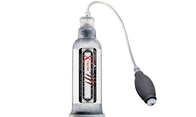 hidrobomba para agrandar el pene